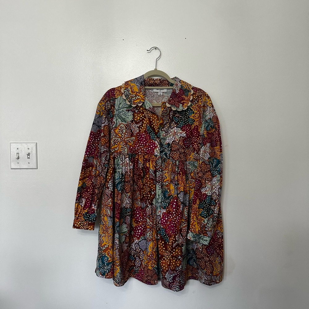 Kika Vargas for Target long sleeve dress size small